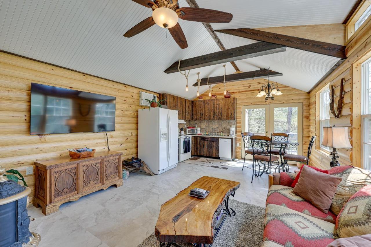 Cliffside Eureka Springs Cabin With Beaver Lake View 外观 照片